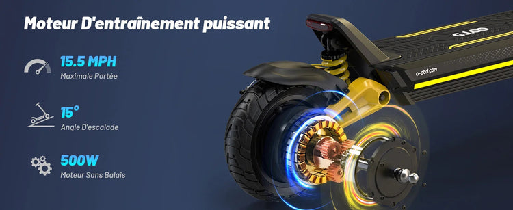 Monopattino Elettrico OOTD S10 10 Pollici con Connessione Bluetooth APP 1400W 48V 20AH 55KM/H Velocità Massima Autonomia 70km Leggero E-scooter con Doppia Sospensione platinumshop