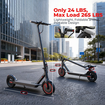 Monopattino elettrico EU Stock 350W, 19 km/h, 3 velocità, autonomia fino a 20 miglia, telaio in lega di alluminio, carico massimo 120 kg, pieghevole e portatile.
