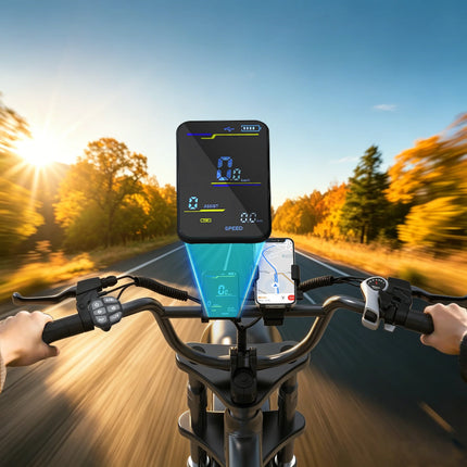 Bicicletta Elettrica BK20 48V20Ah con Celle al Litio, Veicolo Elettrico da Montagna con Motore da 1500W, Veicolo Elettrico per Adulti per il Pendolarismo Quotidiano, Veicolo Elettrico per Uso Esterno e Fuoristrada