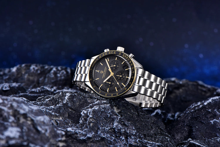 PAGANI DESIGN V5 PD1701 Orologi lunari Orologio al quarzo di lusso per uomo Cronografo sportivo con vetro zaffiro AR 100M impermeabile 2025