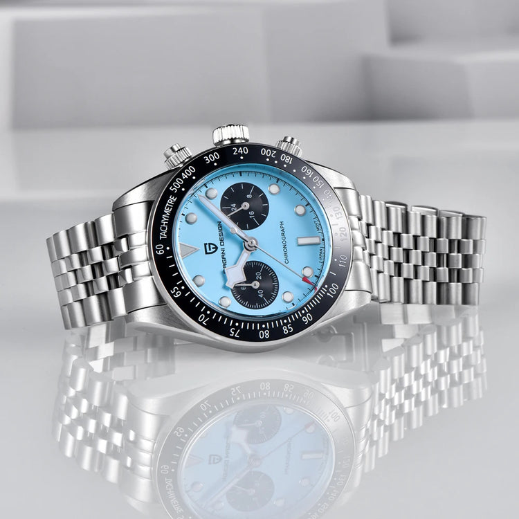 Nuovo Orologio da Uomo PAGANI DESIGN Panda 2026, Marca di Lusso, Orologio al Quarzo, Cronografo Sportivo, Ghiera in Ceramica, Vetro Zaffiro AR, Luminoso, Impermeabile, in Acciaio Inossidabile