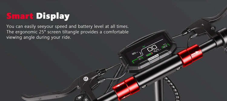 Monopattino Elettrico con Motore 800W, Batteria 48V13AH, Sedile Rimovibile, Pneumatici 10\", per Pendolari Urbani e Fuoristrada, Pieghevole