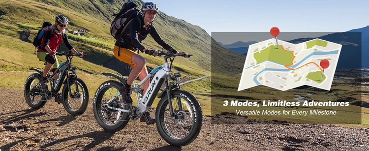 Bicicletta Elettrica per Adulti Varun S26-1, E-bike da Montagna, Batteria 48V 16Ah, Fatbike 26'', Bicicletta Elettrica da Strada