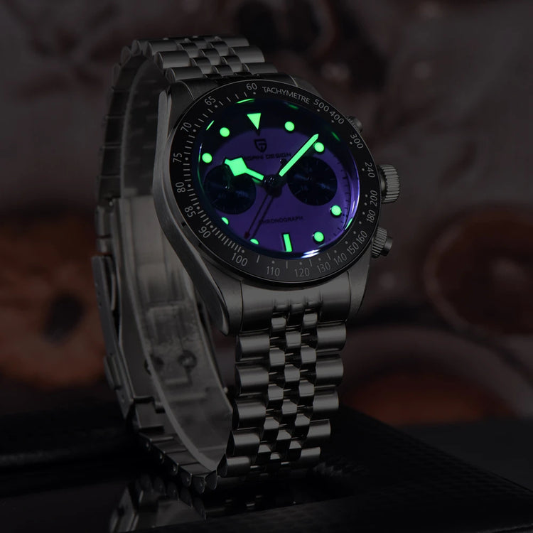 Nuovo Orologio da Uomo PAGANI DESIGN Panda 2026, Marca di Lusso, Orologio al Quarzo, Cronografo Sportivo, Ghiera in Ceramica, Vetro Zaffiro AR, Luminoso, Impermeabile, in Acciaio Inossidabile