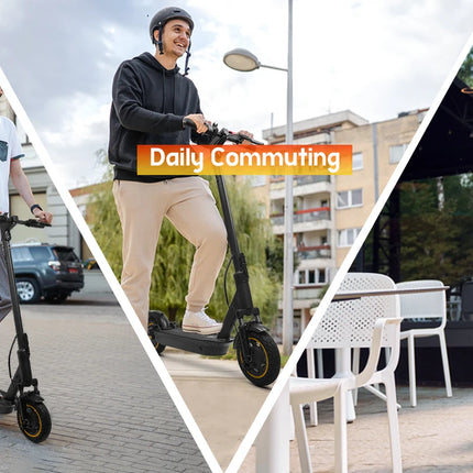 AOVOPRO S1MAX PRO Monopattino Elettrico per Adulti, Motore 500W, Batteria 42V14.5AH, Autonomia 45KM, Velocità 35KM/H, Pieghevole
