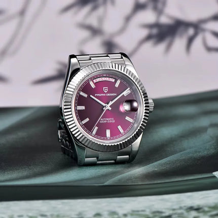 Nuovo Orologio Meccanico da Uomo PAGANI DESIGN DD40 2026, Orologio Automatico di Lusso con Vetro Zaffiro AR, Data, Impermeabile, in Acciaio Inossidabile, Regalo per Uomo