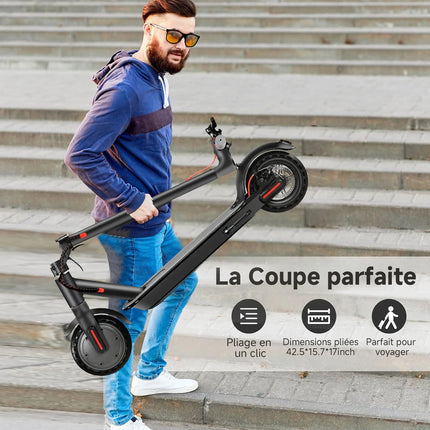 Monopattino Elettrico SUNNIGOO N7PRO 2026 Aggiornato con APP Smart, Motore Potente da 350W, Autonomia 36V 30KM, Freno Doppio, per Adulti e Studenti - Idea Regalo