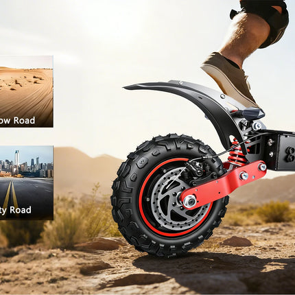 SUNNIGOO X7/X7PRO Scooter elettrico a doppio motore 3600W 48V Forte potente 65 km/h Escooter Scooter pieghevole fuoristrada da 11 pollici