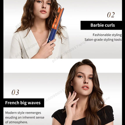 SenCiciMen 2 in 1 Air Straightener & Hair Dryer Negative Ion Flat Iron For Lock in Moisture & Shine Hot Styling Tools Salon-Quality Results For Women Gift