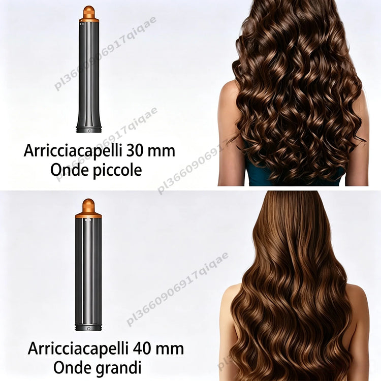 SenCiciMen 6 in 1 Professional Hot Air Styler Negative Ion Multi Hair Styler Set for Auto Curling Hair Styling Tools For Fast Drying, Curling, Volumizing &  Smooth Best Gift for Women