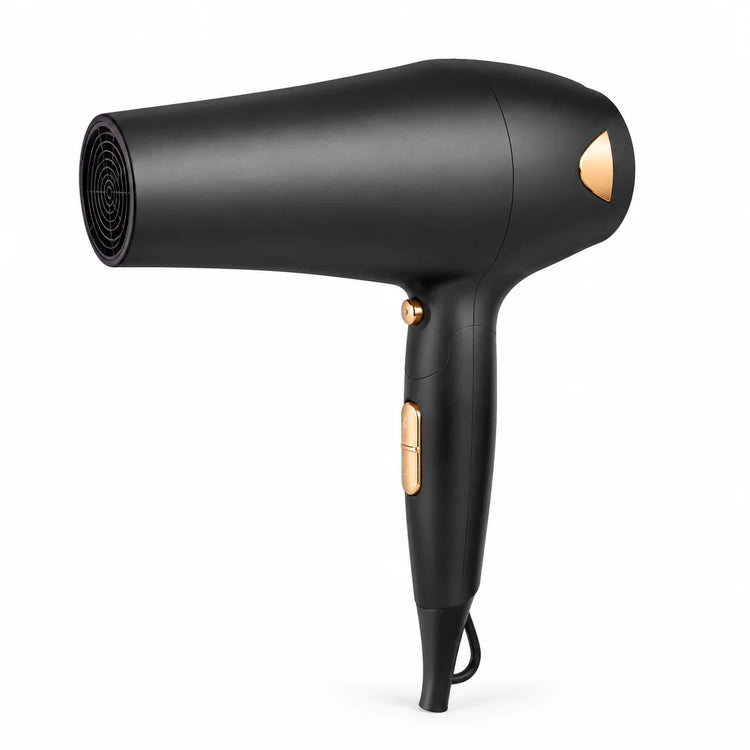 Professional Foldable Travel Hair Dryer 2000W, 3 Temperature and 2 Speed Levels, Hot and Cold Air, Compact Ergonomic Design, 220-240V Voltage for Home and Vacation, Model G-608