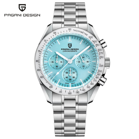 Nuovo Orologio da Uomo PAGANI DESIGN V6 Moon 2026, Orologio al Quarzo di Lusso, Cronografo Sportivo VK63, Vetro Zaffiro AR, Impermeabile, Luminoso, Regalo