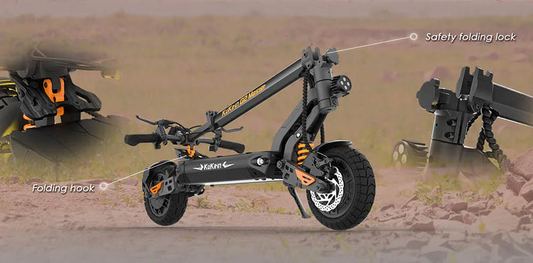Scooter elettrico KuKirin G2 Master (versione 2025, motore 1000 W*2, batteria 52 V 20,8 Ah, pneumatici da 10 pollici, velocità massima 60 km/h, portata 70 km