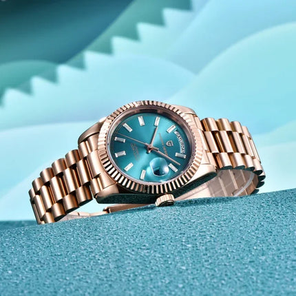 Nuovi Orologi da Uomo 2026 PAGANI DESIGN Orologio Automatico di Lusso in Oro per Uomo Orologi da Polso Meccanici con Vetro Zaffiro AR Data Impermeabile in Acciaio Inossidabile Regalo per Uomo