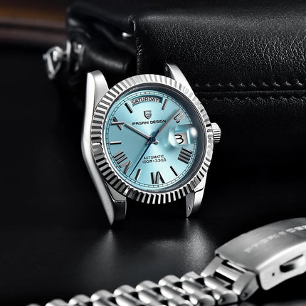 Nuovo orologio da uomo DESIGN PAGANI, orologio automatico di lusso di alta gamma, alla moda, impermeabile, vetro zaffiro, acciaio inossidabile, regalo da uomo per uomo