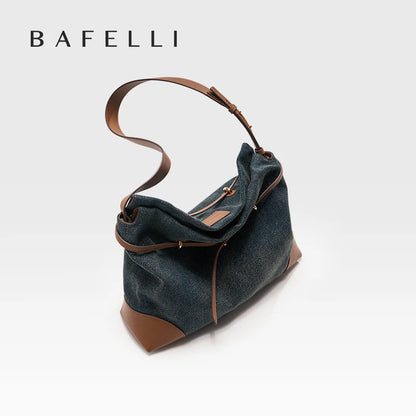 Borsa tote sportiva da donna 2025 - Borsa a tracolla morbida struttura con scomparto espandibile, grande capacità per palestra e viaggi