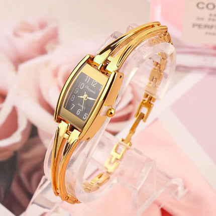 I più nuovi braccialetti per orologi da polso da donna Orologi da donna in acciaio inossidabile di moda Orologio da donna al quarzo Orologi Reloj Mujer platinumshop