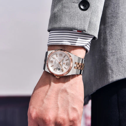 Nuovo Orologio da Uomo PAGANI DESIGN 2026, Orologio Automatico di Lusso, Meccanico, con Vetro Zaffiro AR, Luminoso, Durevole, in Acciaio Inossidabile