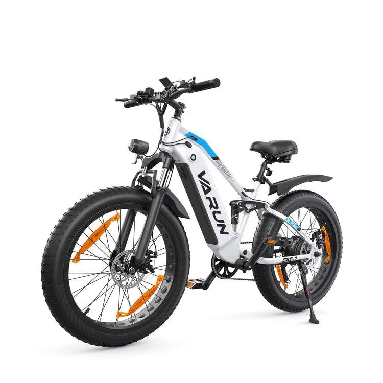 Bicicletta Elettrica per Adulti Varun S26-1, E-bike da Montagna, Batteria 48V 16Ah, Fatbike 26'', Bicicletta Elettrica da Strada