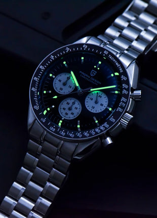 Nuovo Orologio da Uomo PAGANI DESIGN V6 Moon 2026, Orologio al Quarzo di Lusso, Cronografo Sportivo VK63, Vetro Zaffiro AR, Impermeabile, Luminoso, Regalo