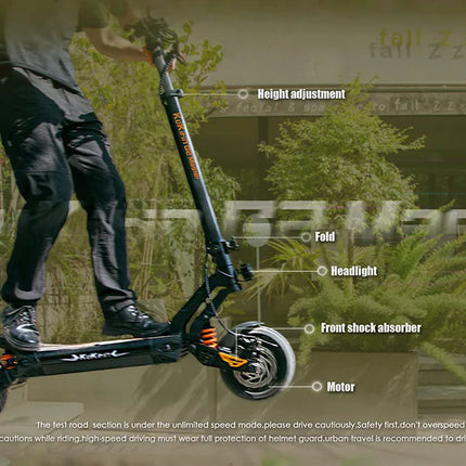 Scooter elettrico KuKirin G2 Master (versione 2025, motore 1000 W*2, batteria 52 V 20,8 Ah, pneumatici da 10 pollici, velocità massima 60 km/h, portata 70 km