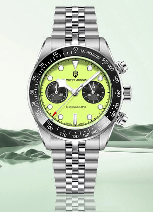 Nuovo PAGANI DESIGN 2026 Orologio da Uomo Panda, Orologio al Quarzo di Lusso, Cronografo con Quadrante in Zaffiro, Luminoso, Acciaio Inossidabile 316L, Spedizione Locale