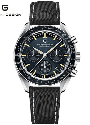 PAGANI DESIGN 2026 Nuovo CK2988 Orologio da Polso da Uomo al Quarzo di Lusso Retrò con Funzione Luna, Vetro Zaffiro e Cronografo di Precisione