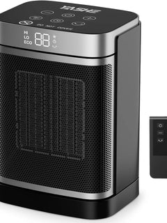 Heater Electric 1500W, Ptc Portable Indoor Space Heater Fan with Remote Control