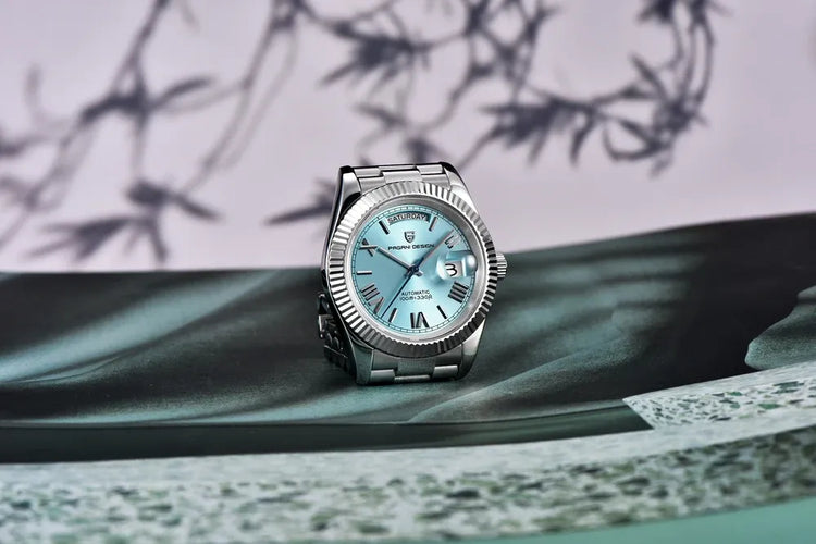 Nuovo Orologio Meccanico da Uomo PAGANI DESIGN DD40 2026, Orologio Automatico di Lusso con Vetro Zaffiro AR, Data, Impermeabile, in Acciaio Inossidabile, Regalo per Uomo