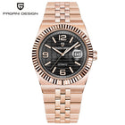 New PAGANI DESIGN Men's Watches, High-End Luxury Automatic Watch, Miyota Movement, Mechanical Bracelet Watches, AR Sapphire Glass, Stainless Steel, Waterproof, Luminous, Stylish Gift for Men
