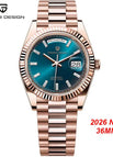 Rose gold blue