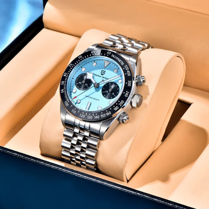 Nuovo Orologio da Uomo PAGANI DESIGN Panda 2026, Marca di Lusso, Orologio al Quarzo, Cronografo Sportivo, Ghiera in Ceramica, Vetro Zaffiro AR, Luminoso, Impermeabile, in Acciaio Inossidabile