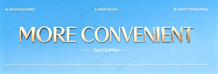 SenCiciMen 2 in 1 Air Straightener & Hair Dryer Negative Ion Flat Iron For Lock in Moisture & Shine Hot Styling Tools Salon-Quality Results For Women Gift