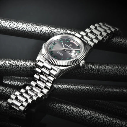 Nuovo orologio da uomo PAGANI DESIGN D40, orologio meccanico NH36, orologio automatico di lusso da uomo, vetro zaffiro AR impermeabile