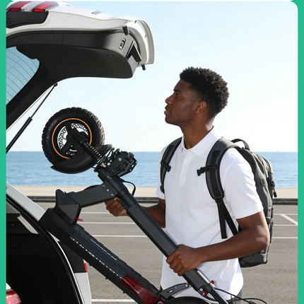 Monopattino Elettrico per Adulti, Motore 800W, Batteria 48V 15AH, Velocità Massima 45KM/H, Pneumatici Fuoristrada da 10 Pollici, Doppio Freno