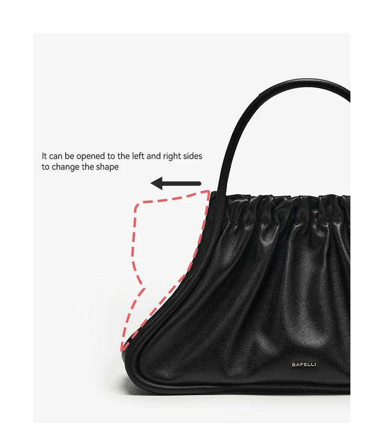 BAFELLI 2025 NUOVA borsa da DONNA STILE borsa in vera pelle marchio di lusso DESIGNER borse a spalla qualità TOTE ORIGINALE