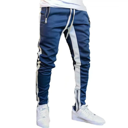 2025 New Male Trousers Mens Joggers Solid Multi-pocket Pants Sweatpants Men Pants Hip Hop Harem Joggers Pants Running men's gym