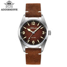 ADDIESDIVE AD2544 Women's Quartz Watch Japan 2035 Movement 100m Waterproof Sapphire Glass 316L Stainless Steel Ladies Watch 36mm