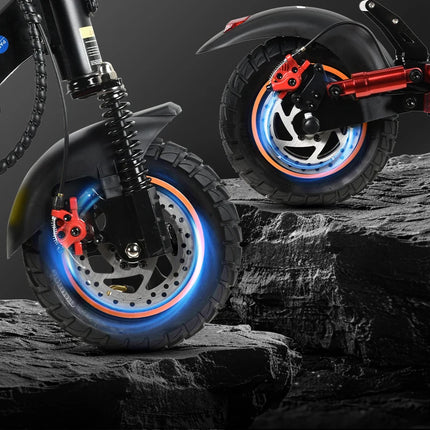 Monopattino Elettrico Mankeel MX-14 800W 15AH con Pneumatici Fuoristrada da 10 Pollici, Velocità Massima 45KM/H, Autonomia 30-40KM, Doppio Ammortizzatore, Pieghevole