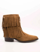 Carmela ankle boot 164395-03 camel suede for women