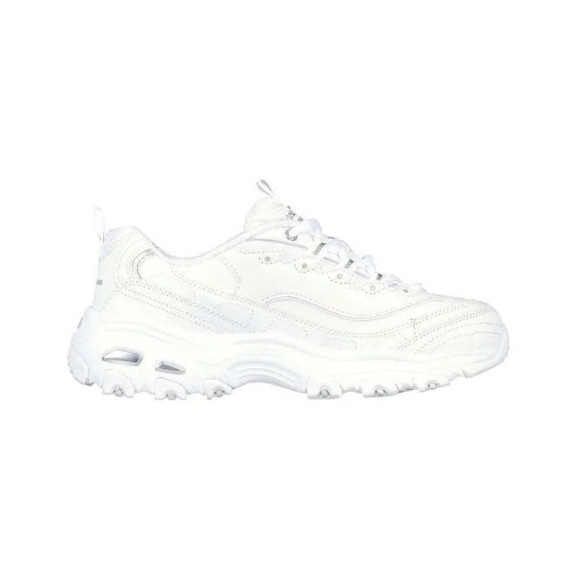 Skechers SKECHERS 11931 Women's Sneakers White - Lightweight and comfortable with Cloud Tech cushioning, perfect for casual and sporty looks, featuring an ergonomic fit for all-day wear. PlatiNum