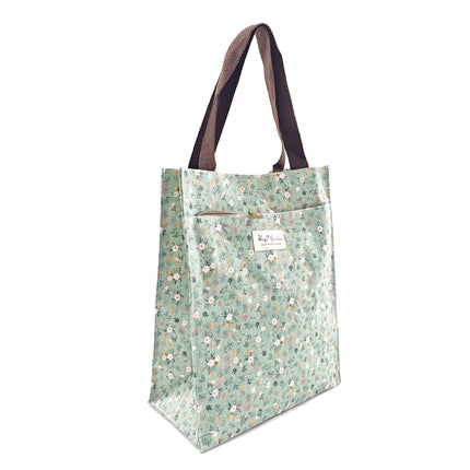 Borse da giardino Borsa da giardino piccola impermeabile da giardino con fiori - Varietà di stampe - Resina di cotone - 30 cm x 24 cm x 13 15 cm