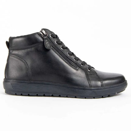 Casual leather ankle boot for women. Butterfly bottiline 99461