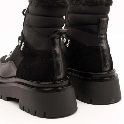 Pepe jeans ankle boot pls50498-999 queen ice black for women