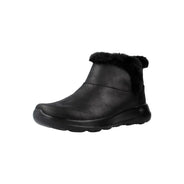 Skechers on the go joy endeavor women's flat ankle boots black-black