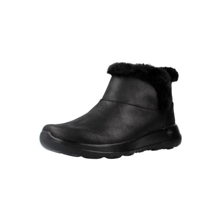 Skechers on the go joy endeavor women's flat ankle boots black-black