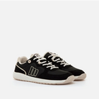 Barefoot sneaker for women Mustang Free black, comfortable and stylish, features a flexible sole and wide fit, ideal for daily wear and transitioning to barefoot shoes. Perfect for casual looks and any occasion. PlatiNum