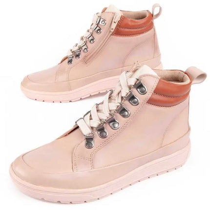Casual leather ankle boot for women. Butterfly bottilina2 99467