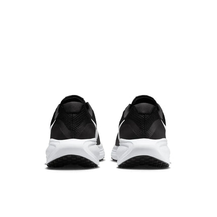 Nike Revolution 8 Black Men's Running Shoes, featuring a breathable mesh upper and foam insole for superior cushioning and comfort during runs, perfect for all running enthusiasts.