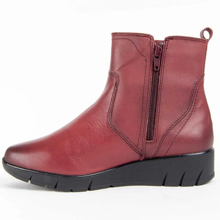 Casual leather ankle boot for women. Butterfly bottilina3 99470